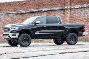 Ram 1500 Suspension Lift Kit - Front + Rear - Rough Country - 5 Inch Lift, Air Ride - '19-'24